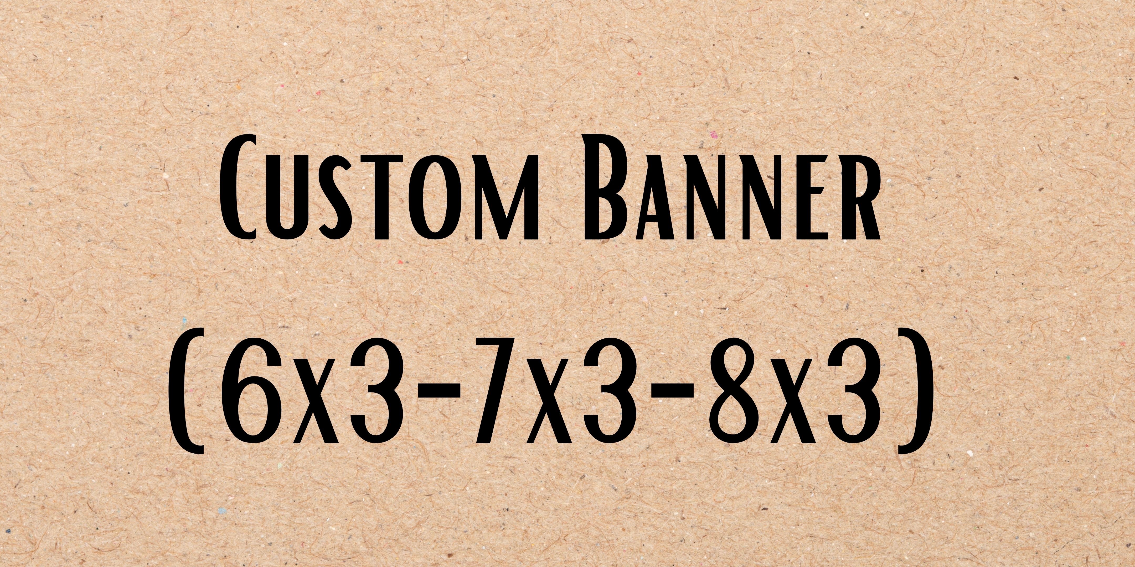 Custom Banner